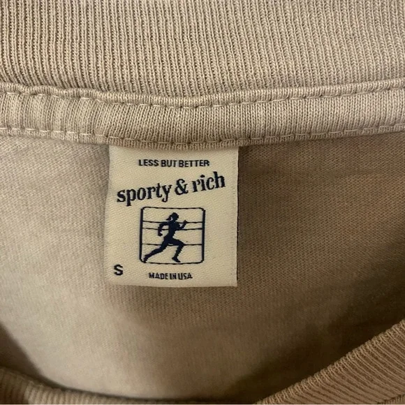 SPORTY & RICH TEE - Picture 5 of 5